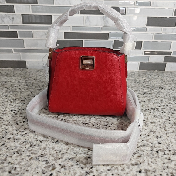 Kate Spade Phoebe Mini Top Handle Crossbody in Red - Picture 11 of 14